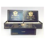 3 VTG Bering Cigar Boxes