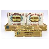 3 VTG Tampa Nugget Cigar Boxes