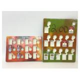 MARLBORO & BUDWEISER KEYCHAIN LIGHTERS