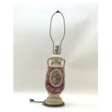 ANTIQUE PORCELAIN LAMP