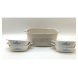 CORNING WARE CASSEROLES