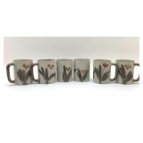 Coffee mugs 1970s pottery