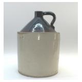 ANTIQUE POTTERY 1 GAL WHISKEY JUG