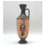 GREEK POTTERY VASE MYTHOLOGICAL FIGURES