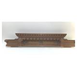 VICTORIAN ARCHITECTURAL SALVAGE MANTLE TOP