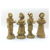 CHRISTMAS CAROLERS, SET OF FOUR