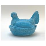 HEN ON A NEST 1960's RARE!