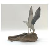 SEAGULL SHOREBIRD ON DRIFTWOOD 10'