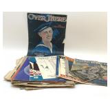 Assorted antique sheet music