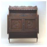 VICTORIAN 1800's FINE BRETON CABINET