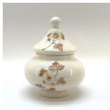 HAND PAINTED CANDY DISH WITH LID