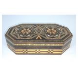 TRINKET BOX INLAID MOTHER OF PEARL