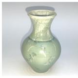 PHIL MORGAN CRYSTALLINE POTTERY VASE