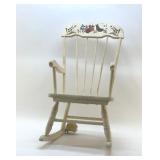 HEDSTROM CHILDS TOLE PAINTED ROCKER