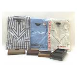 Sealed men's pajamas and wallets
