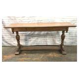 1920s ENGLISH LIBRARY TABLE