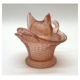 HANG ON A NEST BASKET PINK