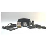 BRUNTON binoculars, travel clocks, cases