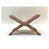 CARVED WOOD COOKBOOK STAND INDIA 12 '