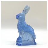 BLUE EASTER RABBIT CANDY CONTAINER