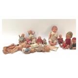 1920's CELLULOID DOLLS AND PARTS