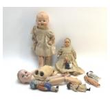 ANTIQUE DOLLS AND PARTS
