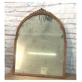 ANTIQUE WOOD FRAMED MIRROR