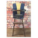 28' Tall Antique Doll Highchair