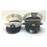 4 USA MILITARY HATS