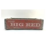 DRINK BIG RED WOOD CRATE