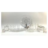 ASSORTED VTG CLEAR GLASS