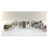 11 VTG GLASSES TRAVEL, MUPPETS, WELCHES
