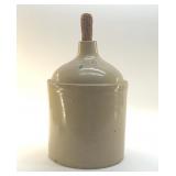 ANTIQUE POTTERY 2 GALLON JUG 13"