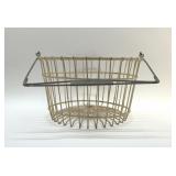 VINTAGE METAL EGG BASKET