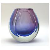 MURANO SOMMERSO ART CLASS VASE
