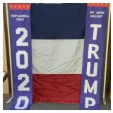 POLITICAL FLAGS, AND BANNERS