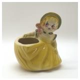 1940ï¿½s LITTLE GIRL PLANTER