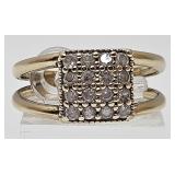 14k YELLOW GOLD LADIES RING 3.6g
