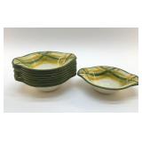 9 VERNON OVEN SAFE PLAID BOWLS