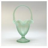 FENTON SEA MIST GREEN BASKET