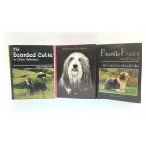 3 BEARDED COLLIE BOOKS HARDCOVER