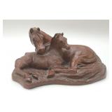 RED MILL HANDCRAFTED HORSE FIGURINE