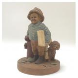 1983 Tom Clark newspaper boy figurine