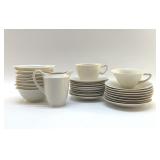 SYRACUSE, CHINA SHELLEDGE PATTERN 27pcs