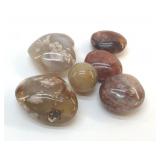 6 QUARTZ CRYSTALS 3'