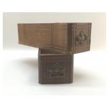 2 TREADLE SEWING MACHINE DRAWERS