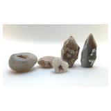 FIRE AGATES AND GEODES 5'