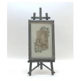 1850ï¿½s FRAME AND EASEL 19'