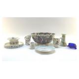 TABLEWARE, FLORAL BOWL, CHINA