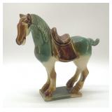 CHINESE TANG DYNASTY STYLE HORSE FIGURINE